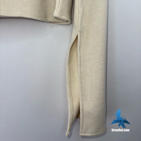 1158 NWT Choosy Elsa Crop Sweater – Size XS – Cream - Picture 4 of 12